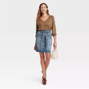 Denim skirt Knox Rose, size S, NWT